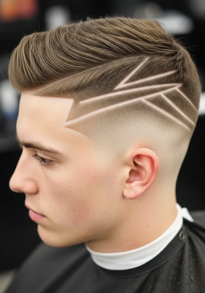 High and Tight with Design Lines