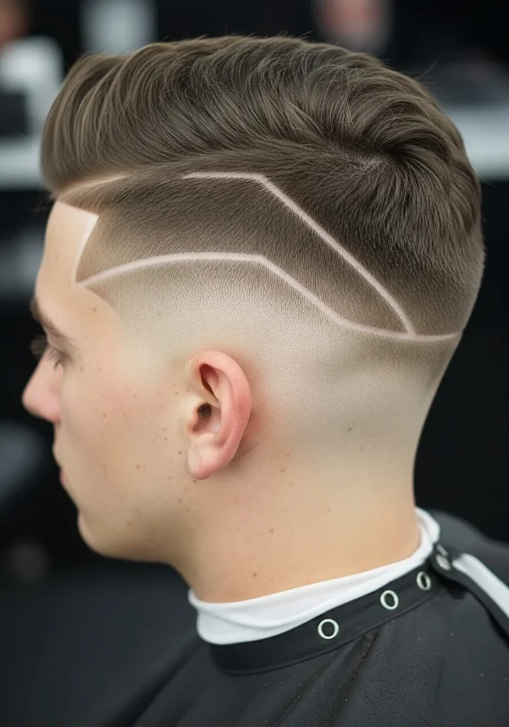 High and Tight with Razor Line
