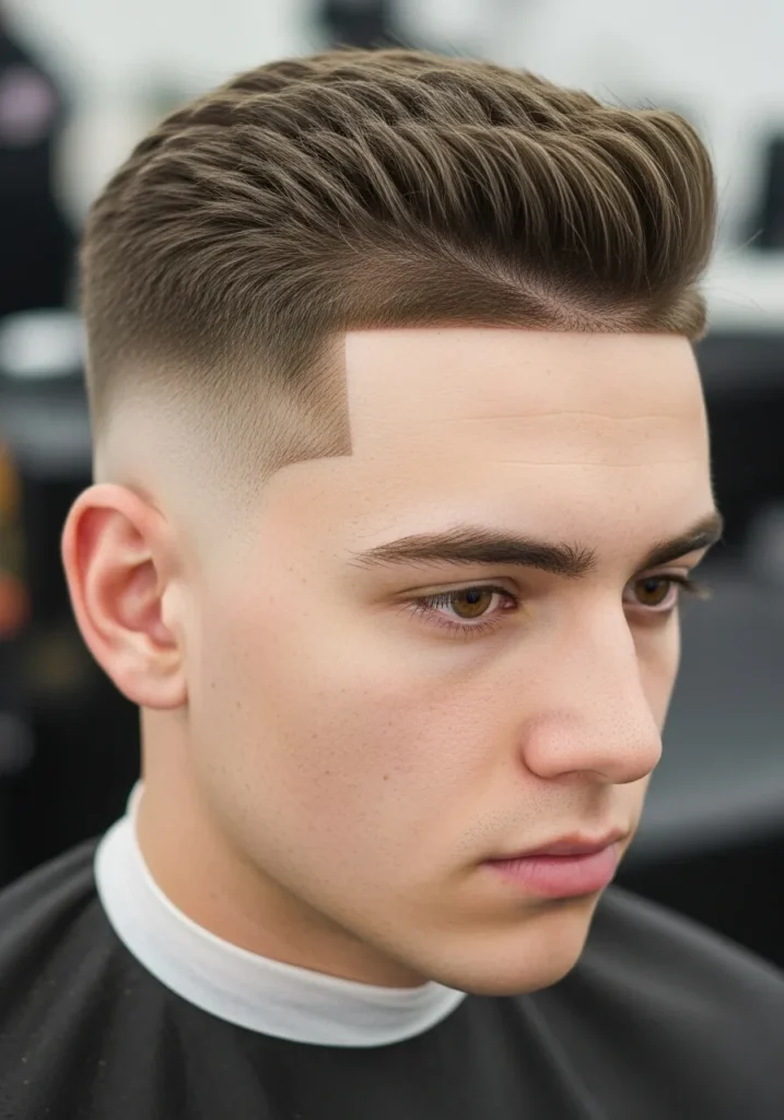 High and Tight with Temple Fade