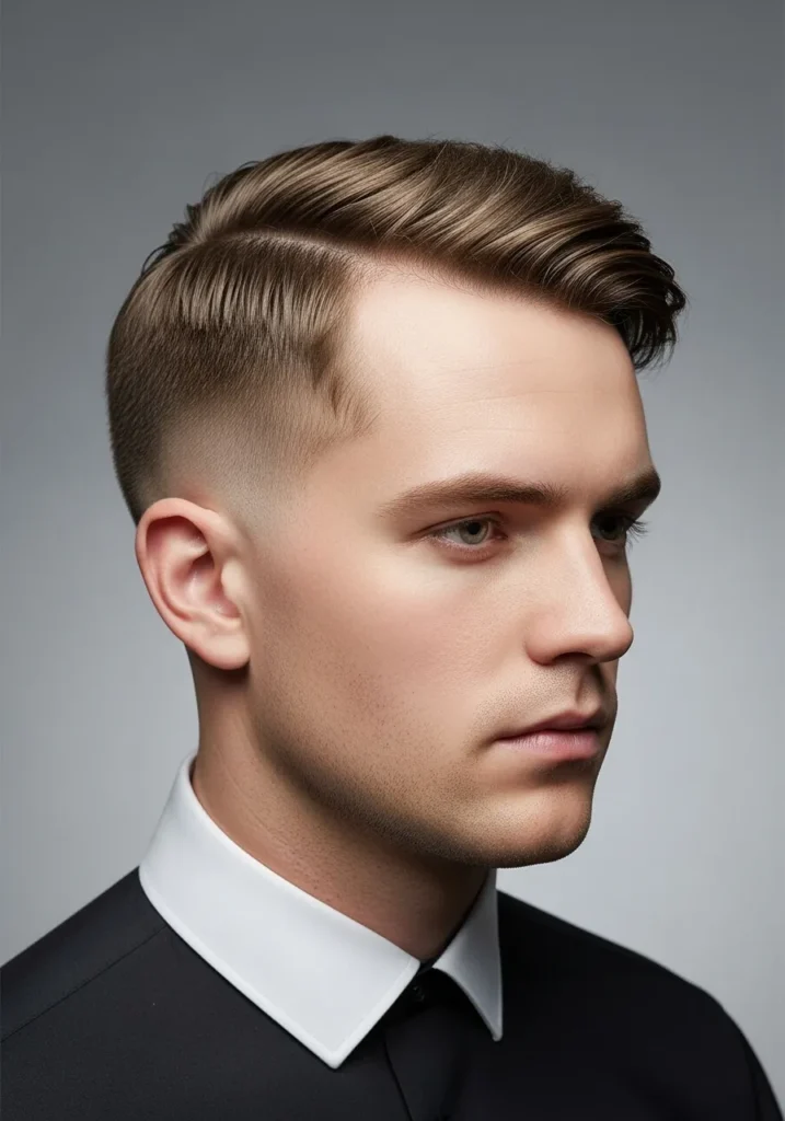 22 Best Haircuts for Men with Receding Hairline 9 Ivy League Cut