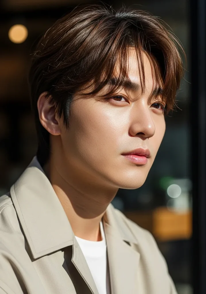 Korean Layered Shag Haircut