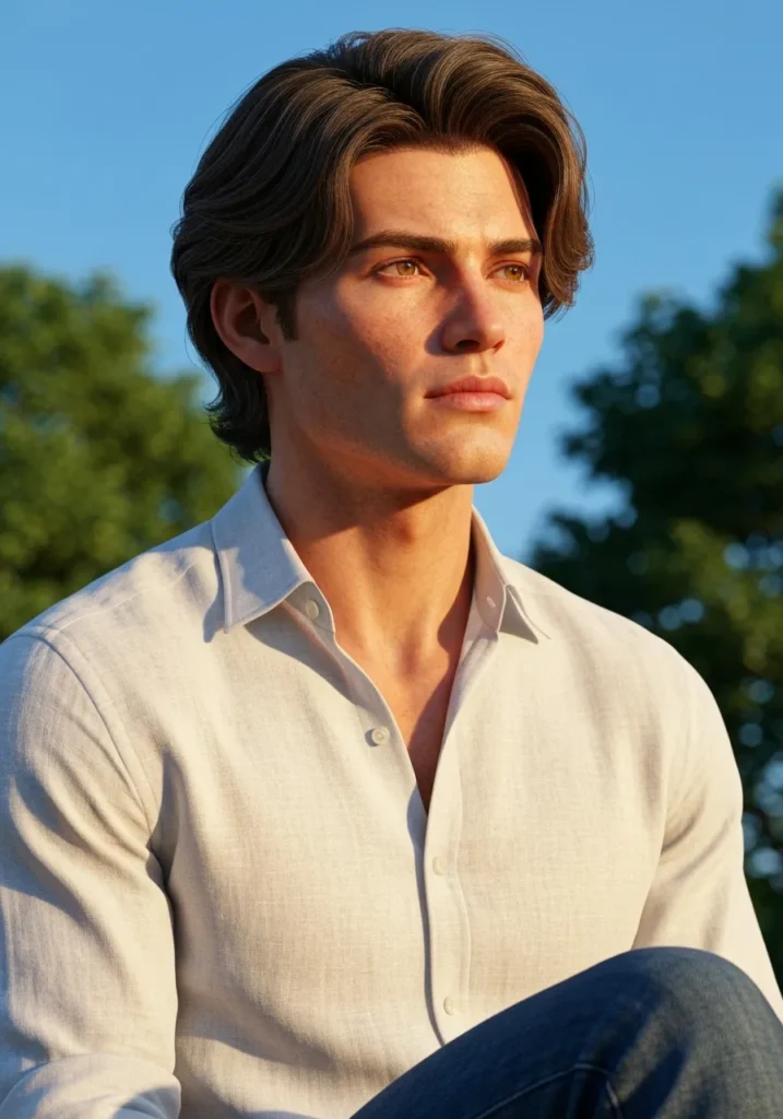 20 Trendy Layered Haircut Ideas for Men 19 Layered Medium Length Waves