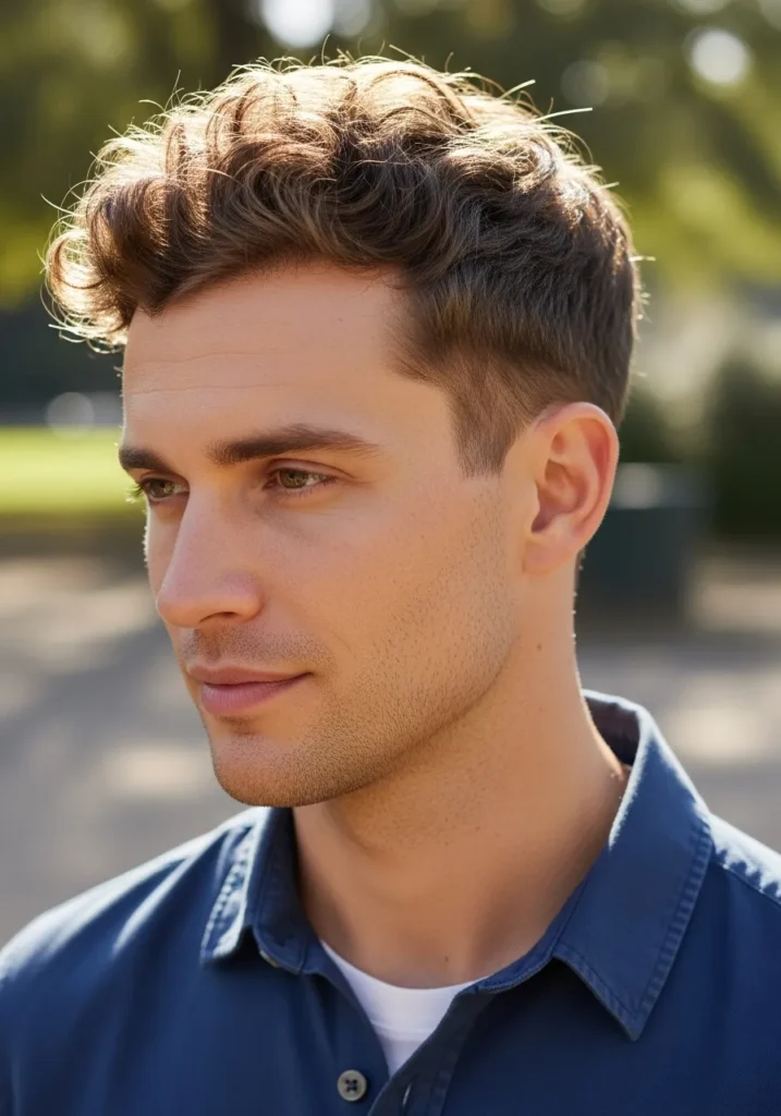 Lightly Curled Style