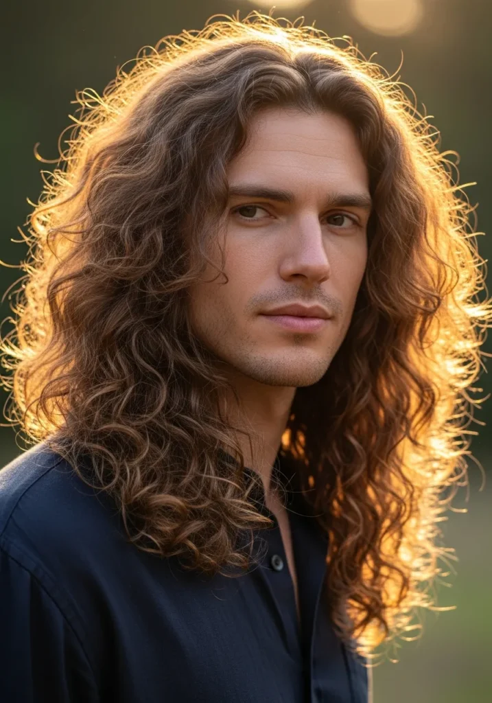 Long Curly Flow