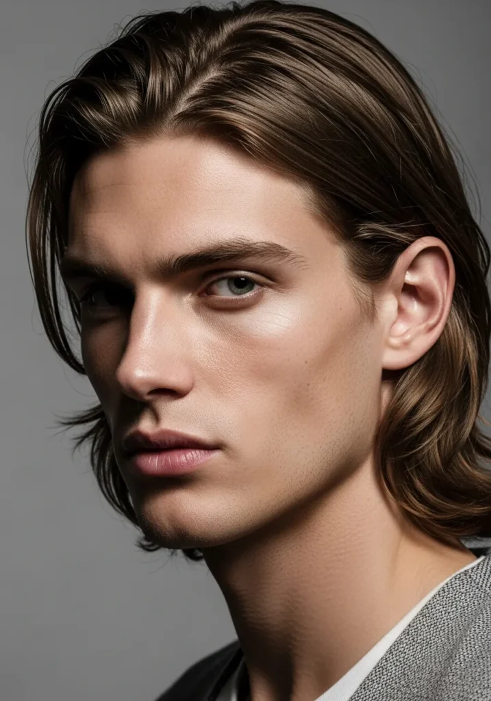 20 Trendy Layered Haircut Ideas for Men 14 Long Layered Curtain Haircut