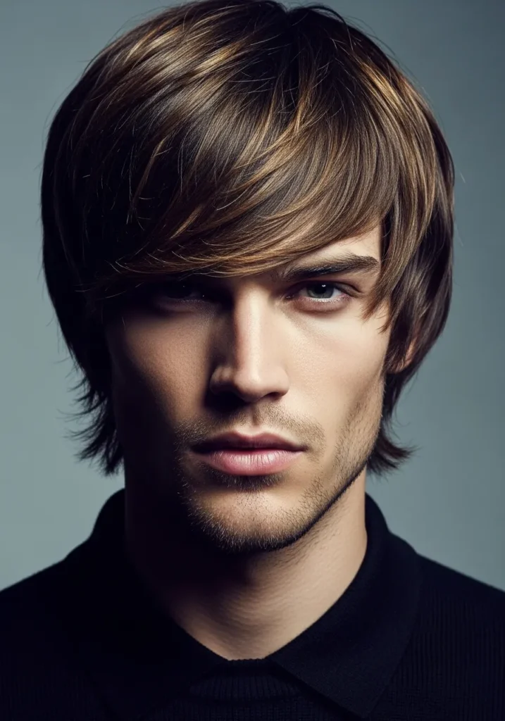 Long Textured Fringe