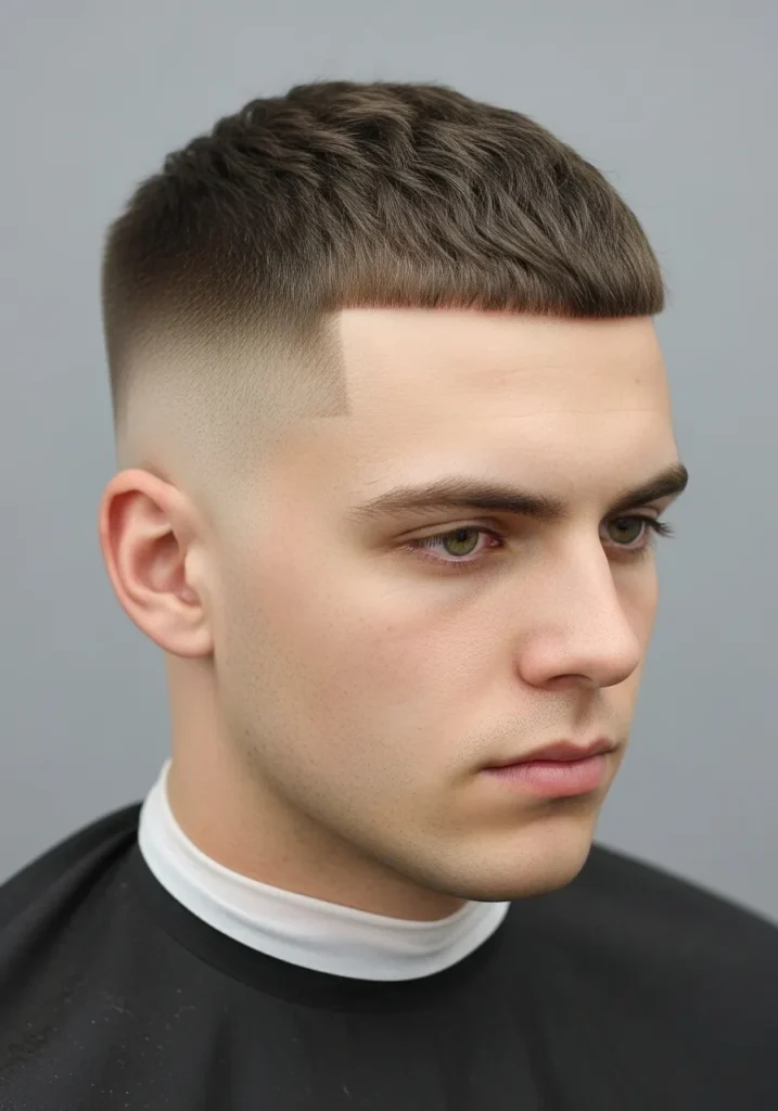 20 Best Military Haircuts for Men 13 Low Fade Crew Cut.501Z