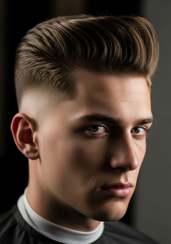 Low Fade Pompadour