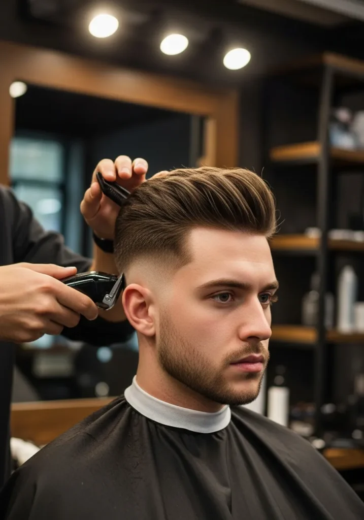 Low Fade with Volume Top