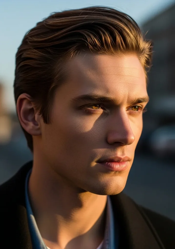 24 Best Medium Length Mens Hairstyles 13 Medium Length Brushed Back Layers