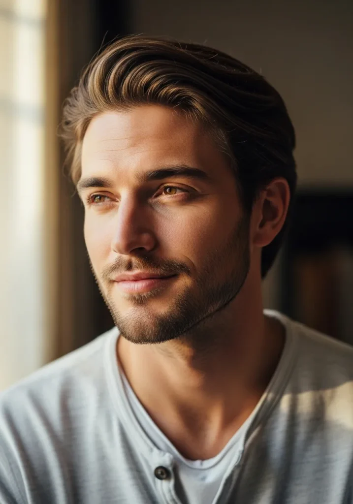 21 Best Haircuts for Men with Straight Hair 6 Medium Length Layered Cut