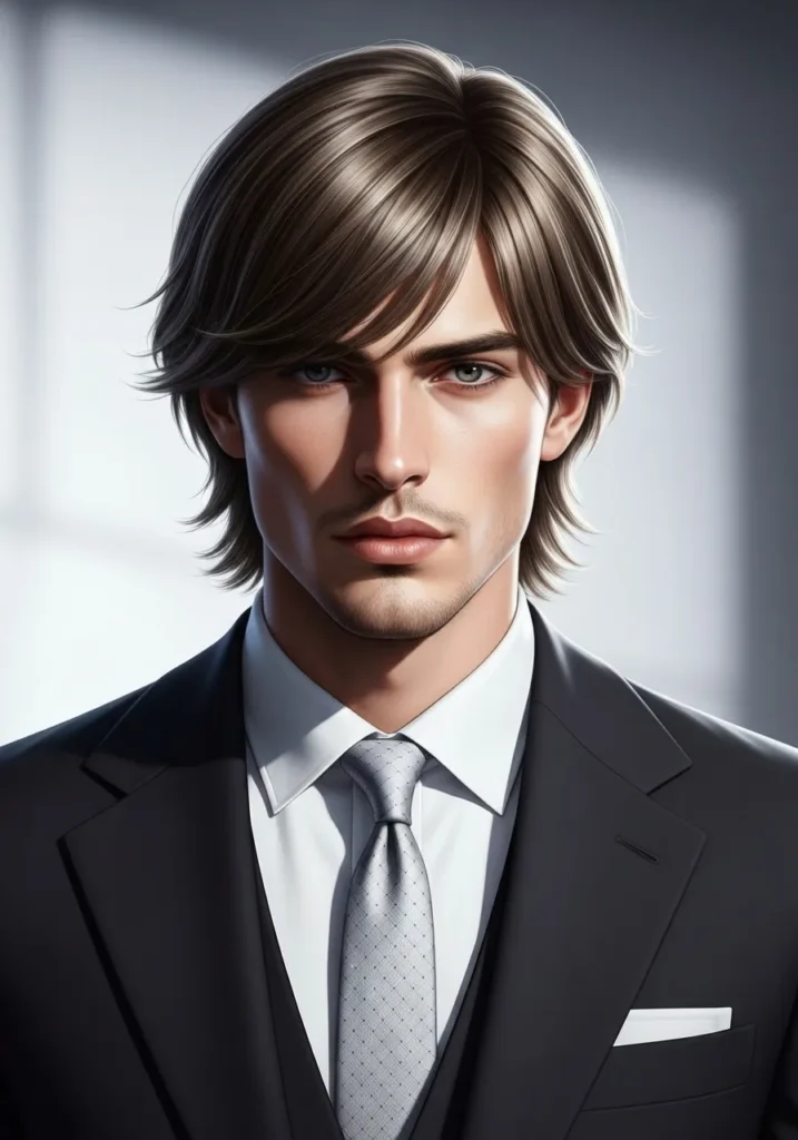 24 Best Medium Length Mens Hairstyles 25 Medium Length Layered Fringe