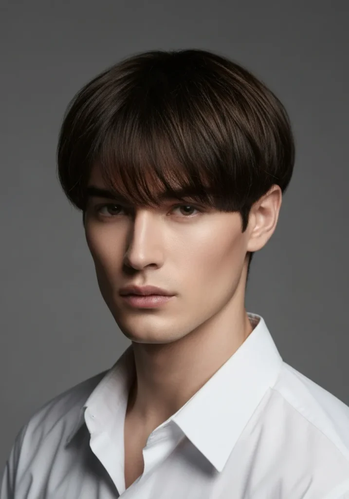 24 Best Medium Length Mens Hairstyles 24 Medium Length Modern Bowl Cut