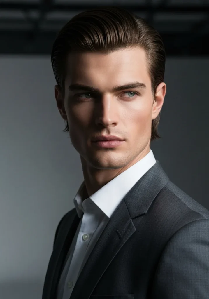 24 Best Medium Length Mens Hairstyles 4 Medium Length Slick Back