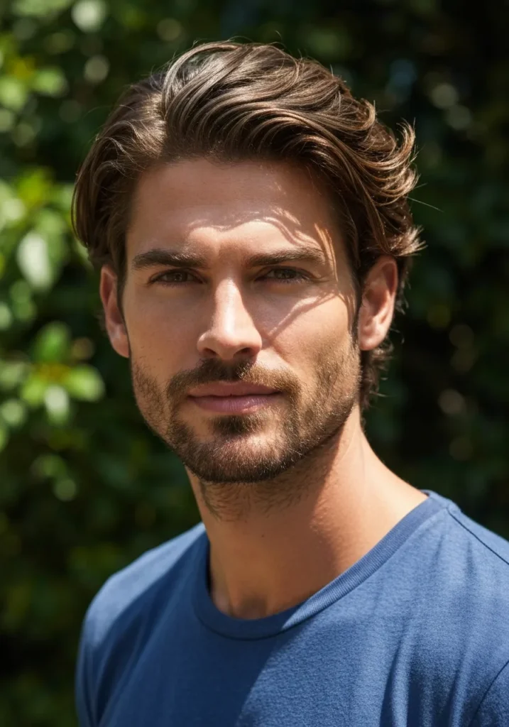 24 Best Medium Length Mens Hairstyles 23 Medium Length Tousled Waves