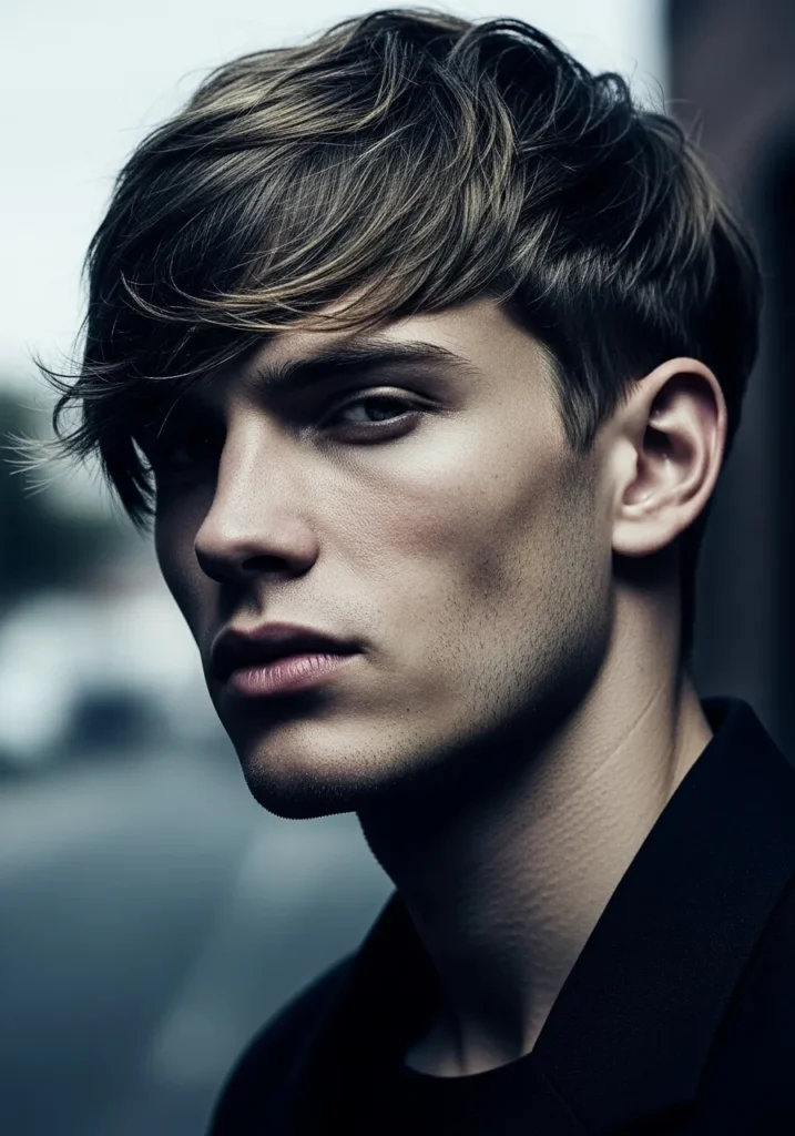 24 Best Medium Length Mens Hairstyles 17 Medium Length Wolf Cut