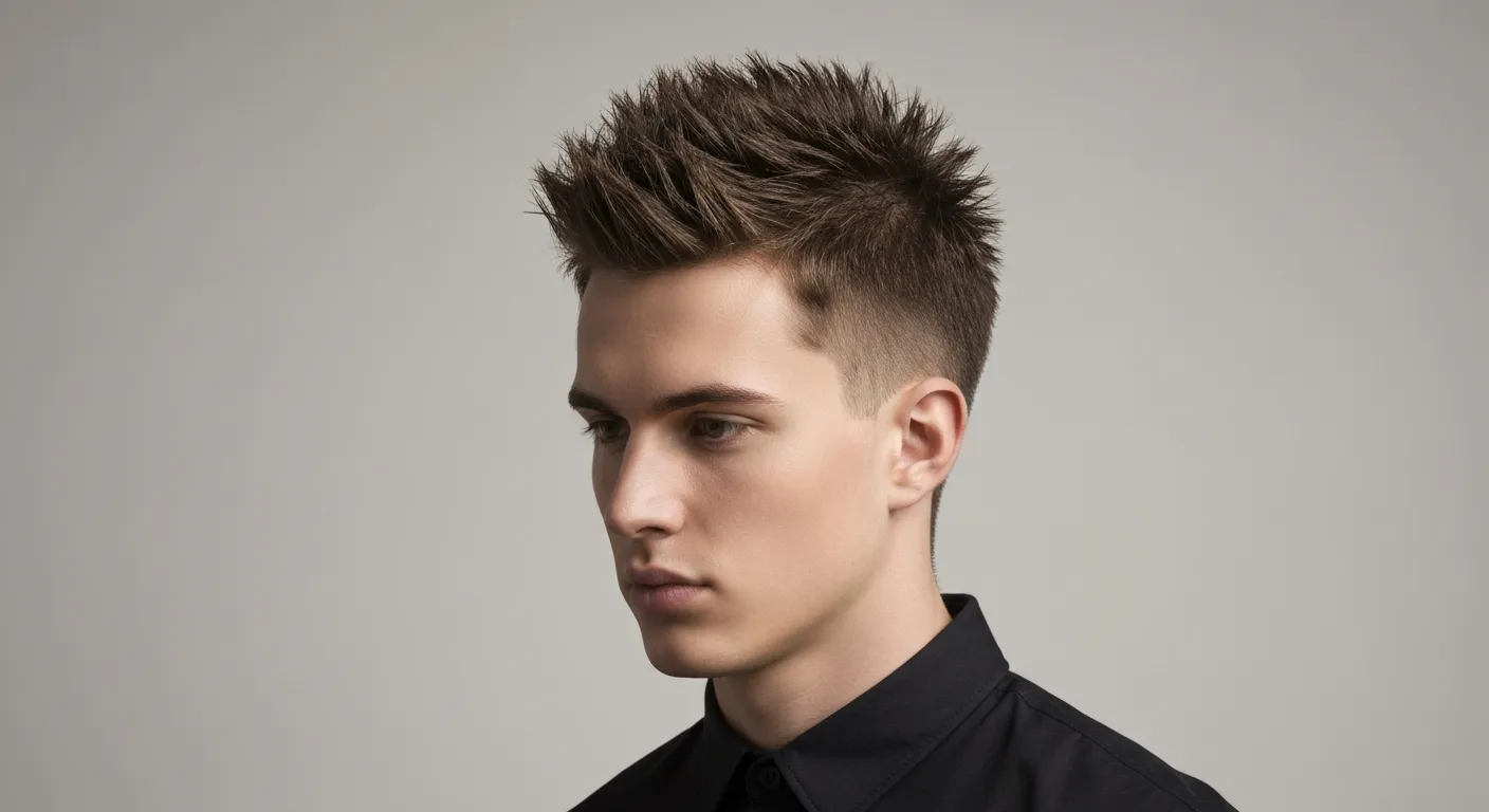 Men’s Spiky Haircut Ideas