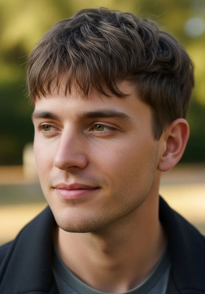 Messy Fringe Haircut