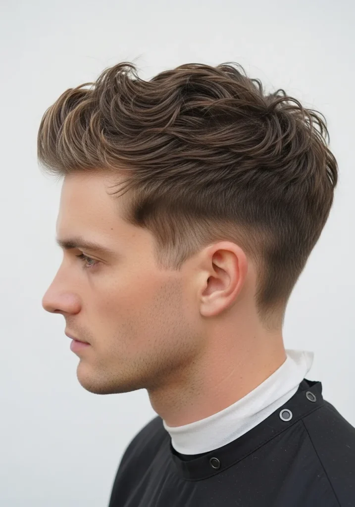 Messy Short Wavy Hair