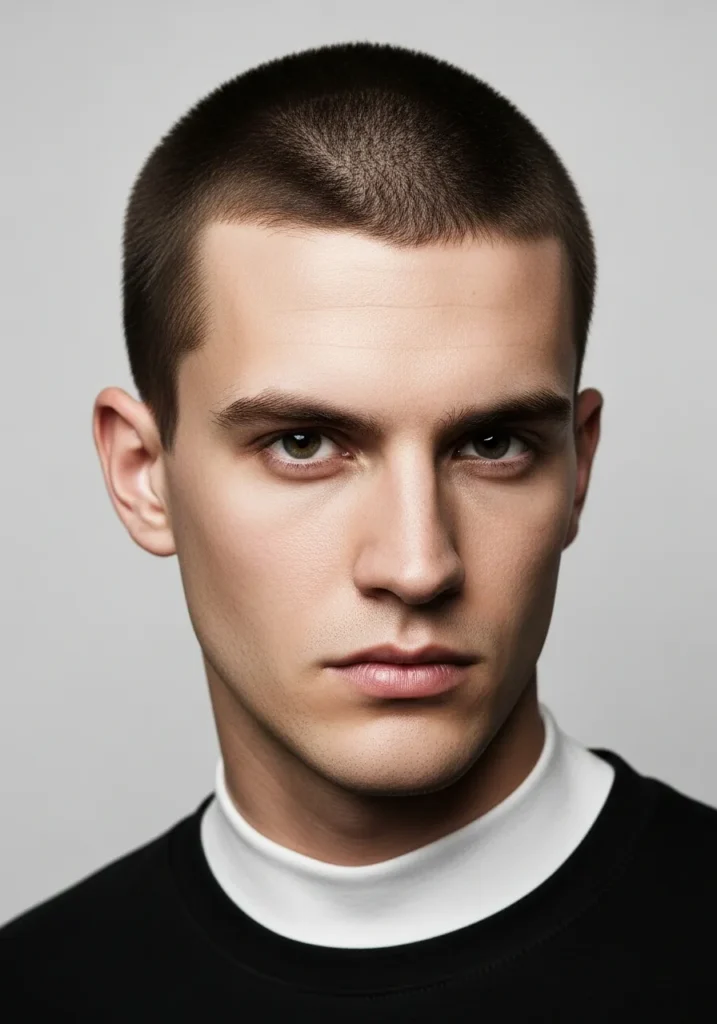 Minimalist Buzz Cut
