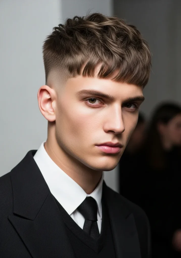 Modern Textured Crop Fade