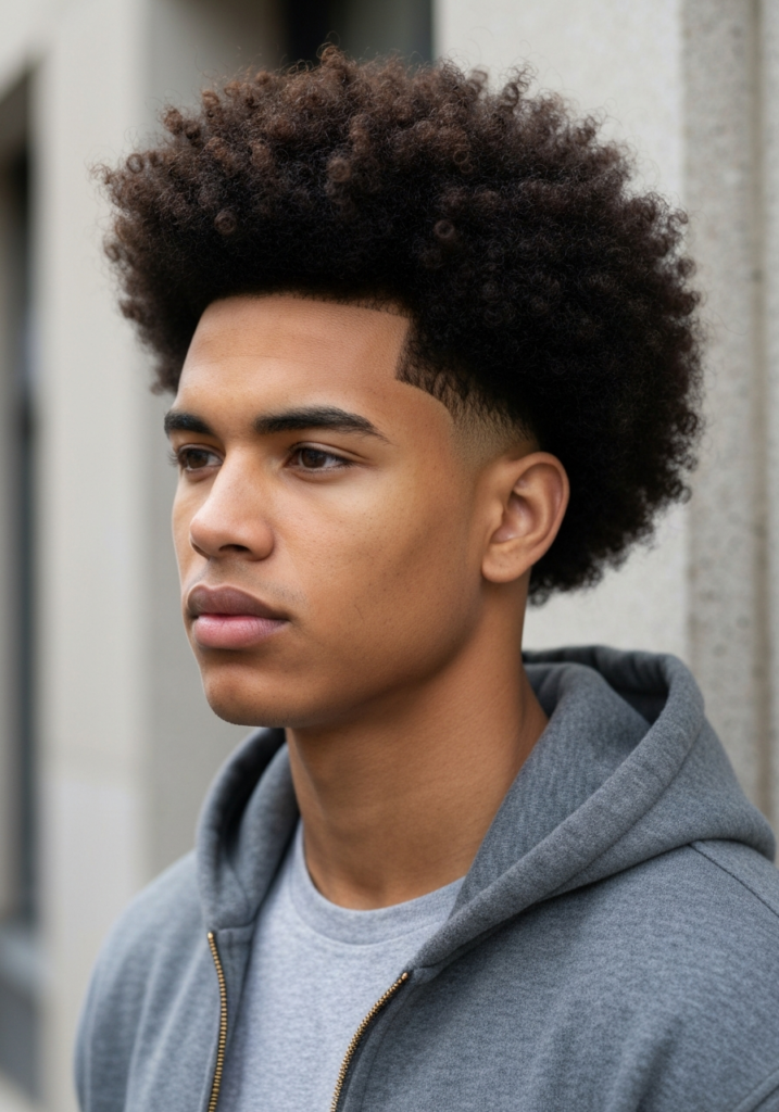 hairstyles for oval face men