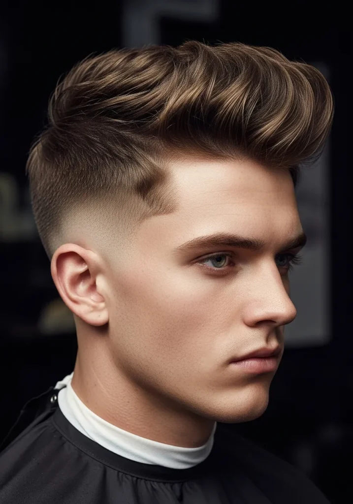 Shadow Fade with Textured Quiff