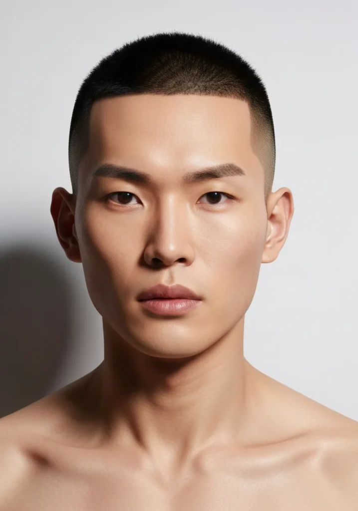 Short Modern Buzz Fade