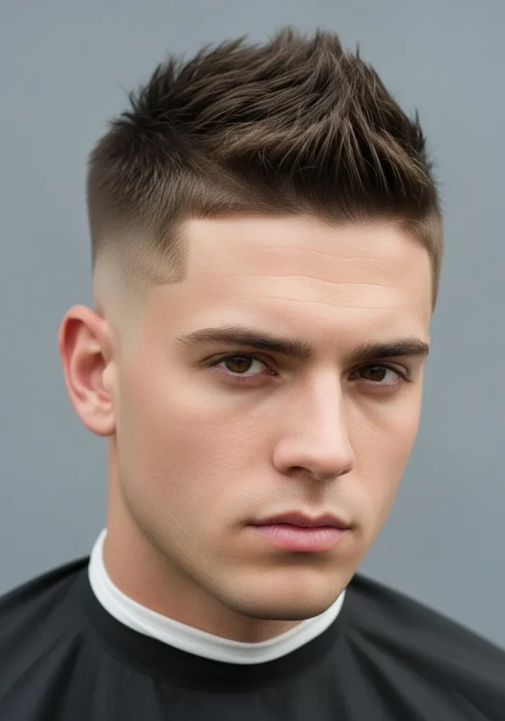 Short Spiky Fade