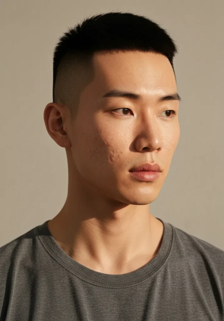 Short Temple Fade Crop