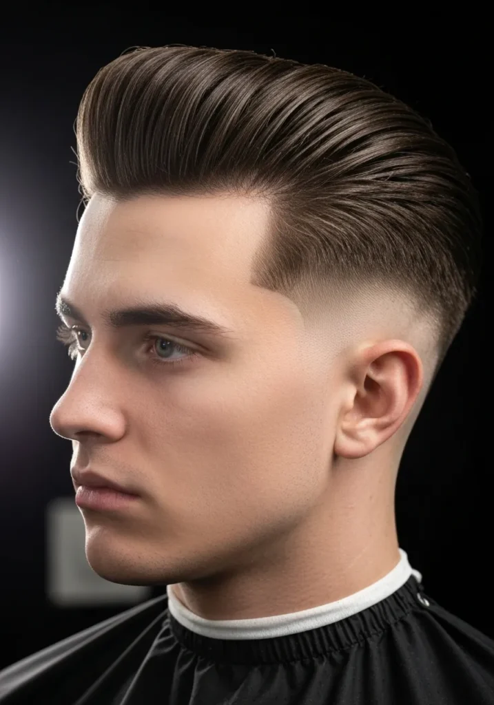 Slicked Back Undercut