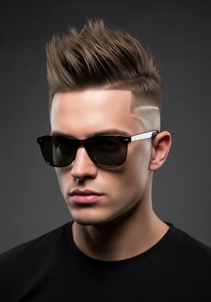 Spiky High Fade
