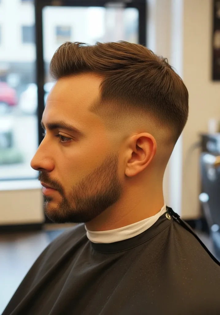 22 Best Haircuts for Men with Receding Hairline 15 Textured Quiff (Low Lift)