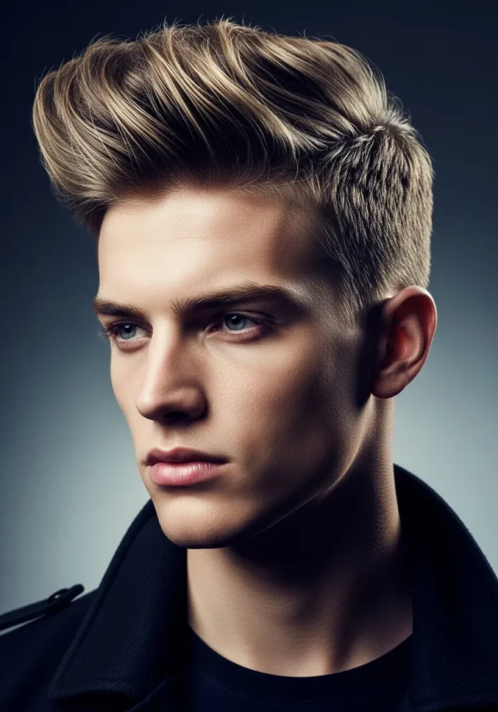 21 Best Haircuts for Men with Straight Hair 3 Textured Quiff