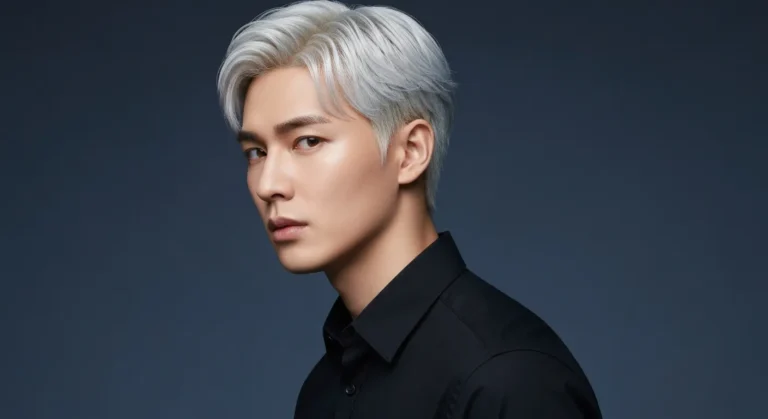 25 Stunning White Hair Looks for Men 24 White Hair Looks for Men