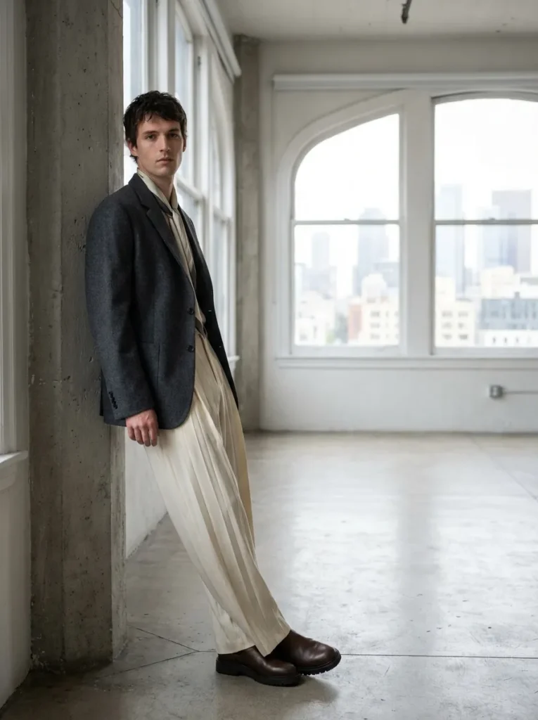 Tank Top with Wide Pants