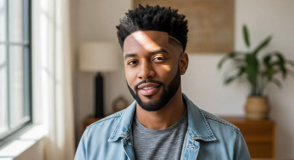 Black Fade Haircuts for Men