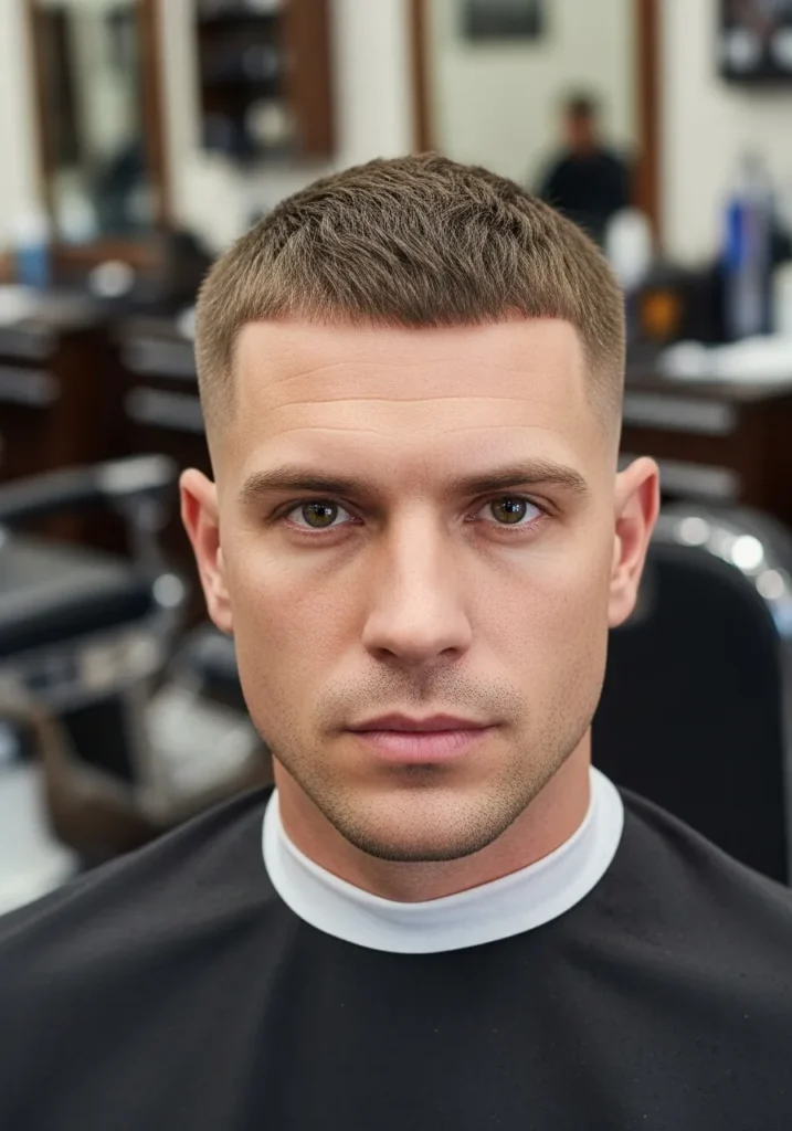 Buzz Cut with Fade