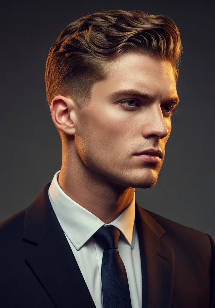 Classic Wavy Undercut