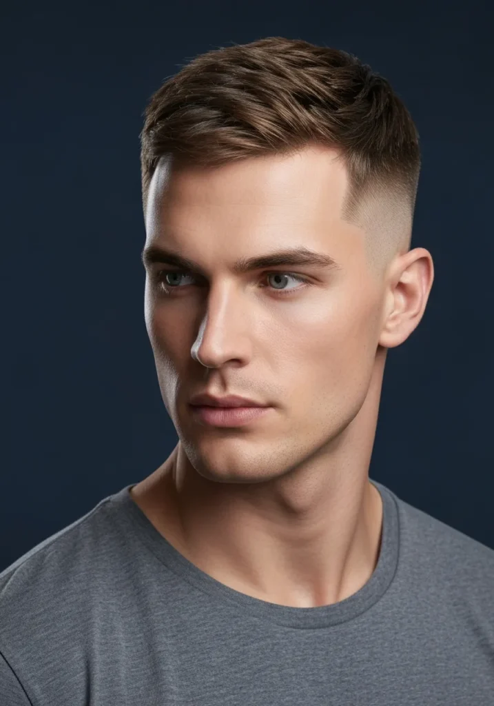 22 Volumizing Haircuts for Thin Hair Men 9 Crew Cut with Texture
