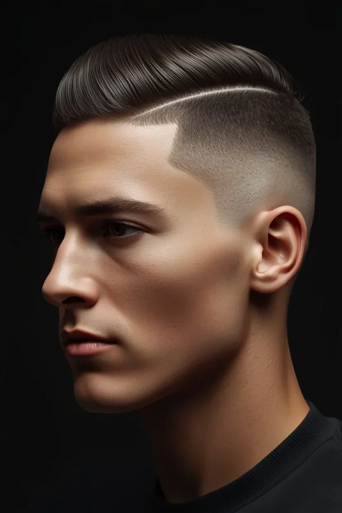 21 Fade Haircut Styles for Modern Men 15 Fade with Comb Over