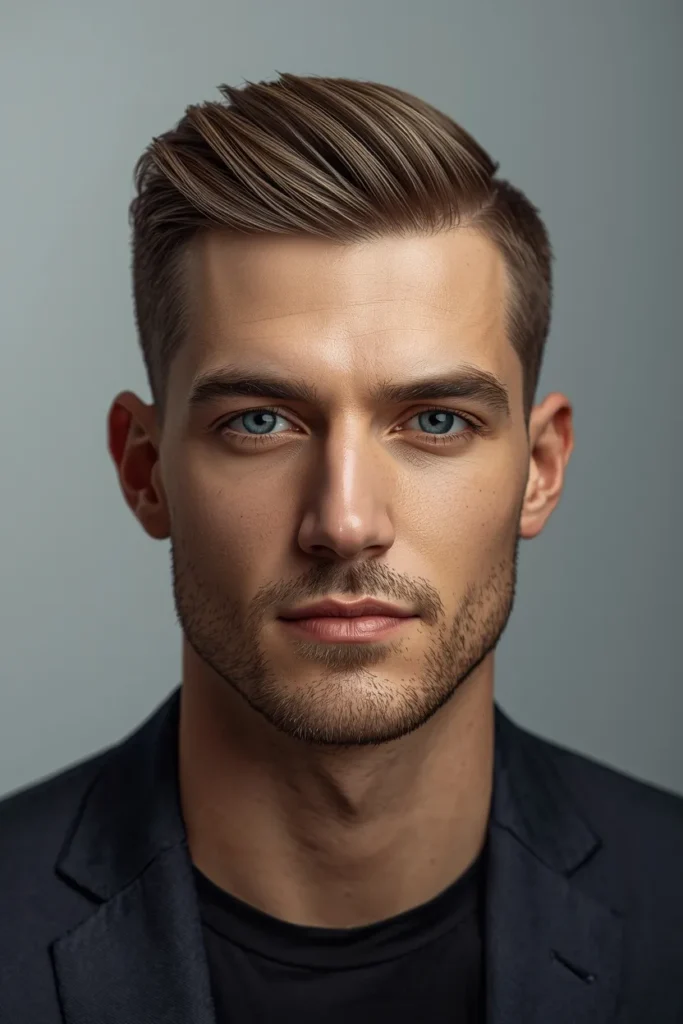 21 Fade Haircut Styles for Modern Men 10 Fade with Side Part