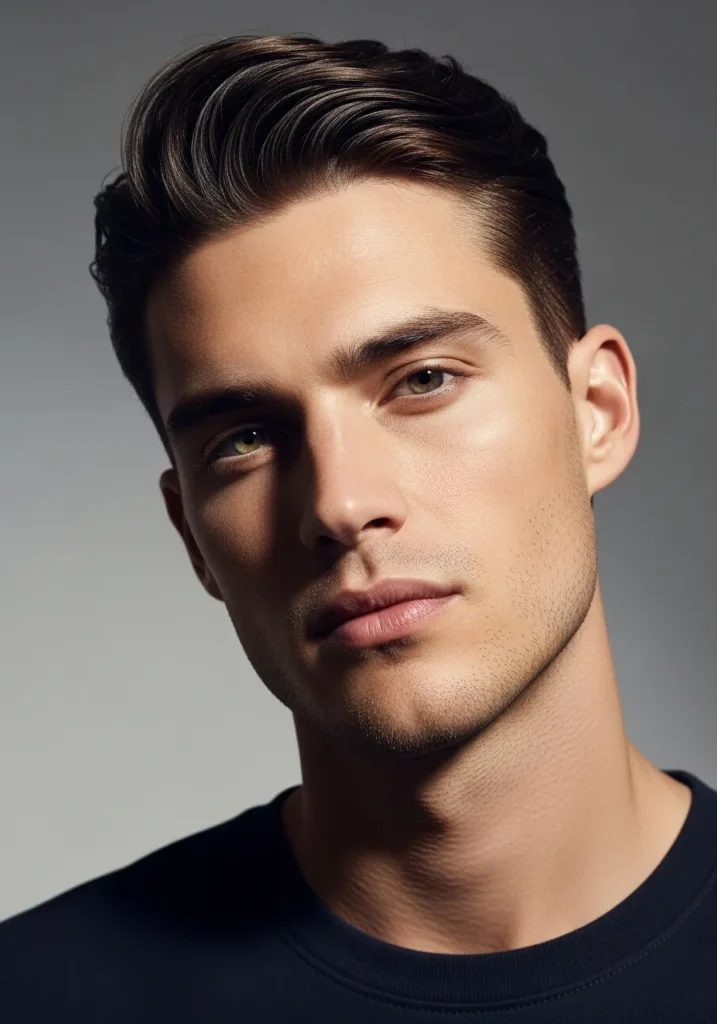 23 Trendy Flow Haircut Ideas for Men 8 Flow Haircut with Middle Part