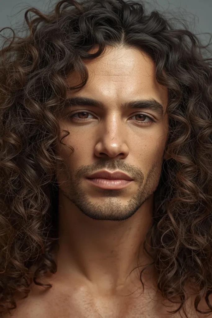 Long Curly Hair