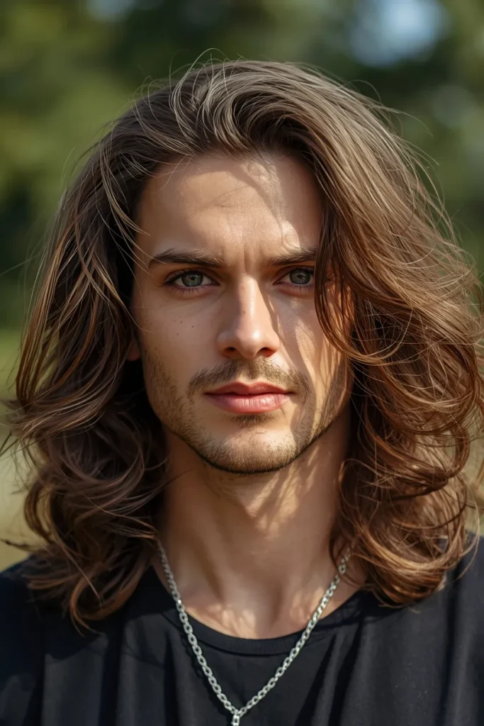 21 Men’s Layered Hairstyles to Boost Volume 7 Long Layered Waves