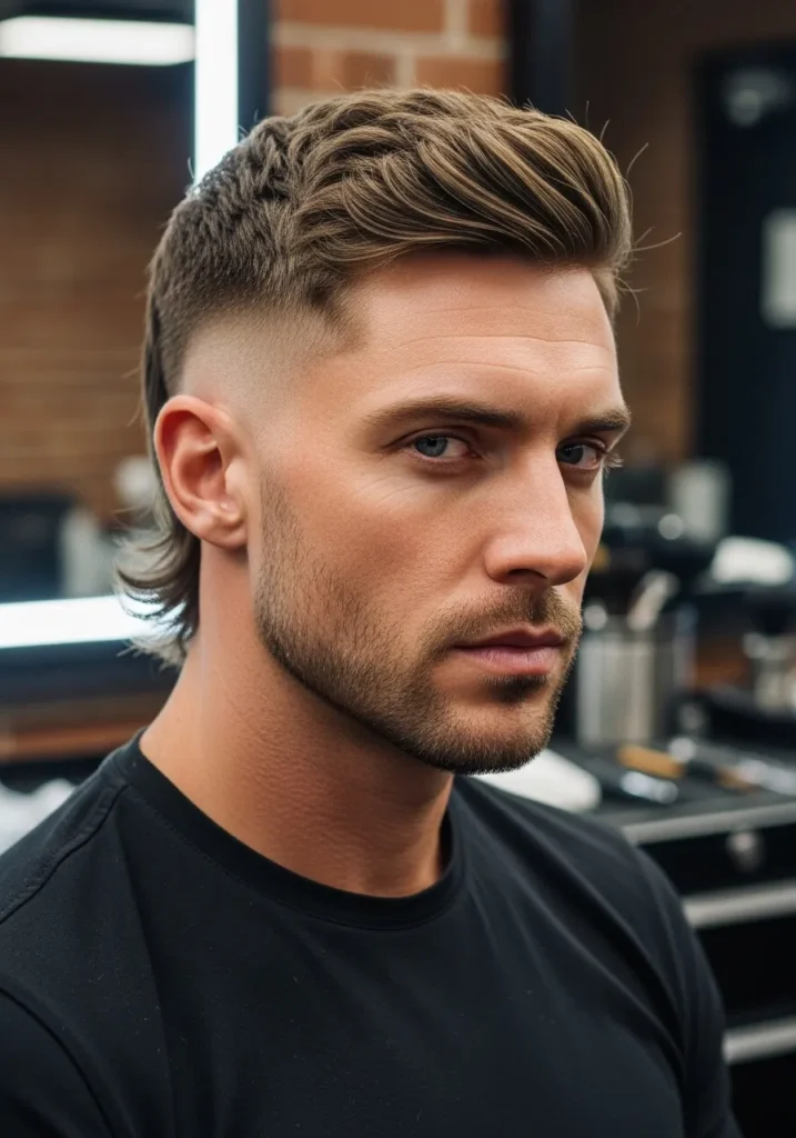 Low Fade Mullet