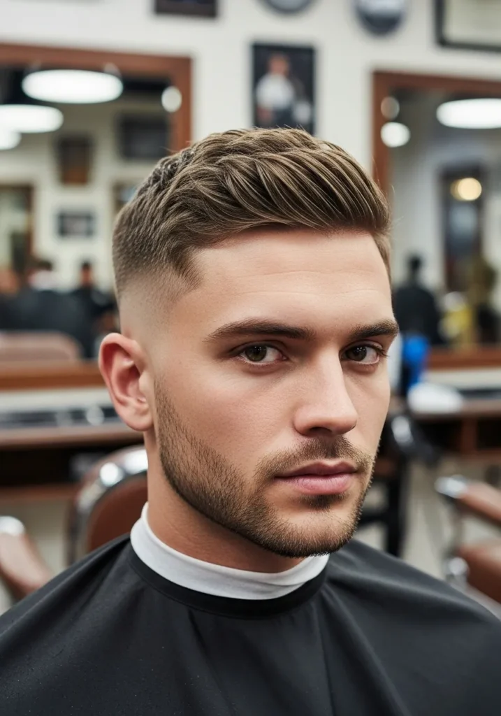 Low Fade with Short Top