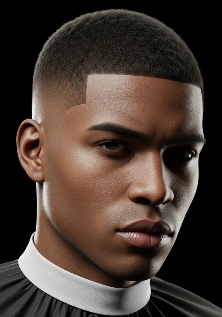 Low Skin Fade with Buzz Cut