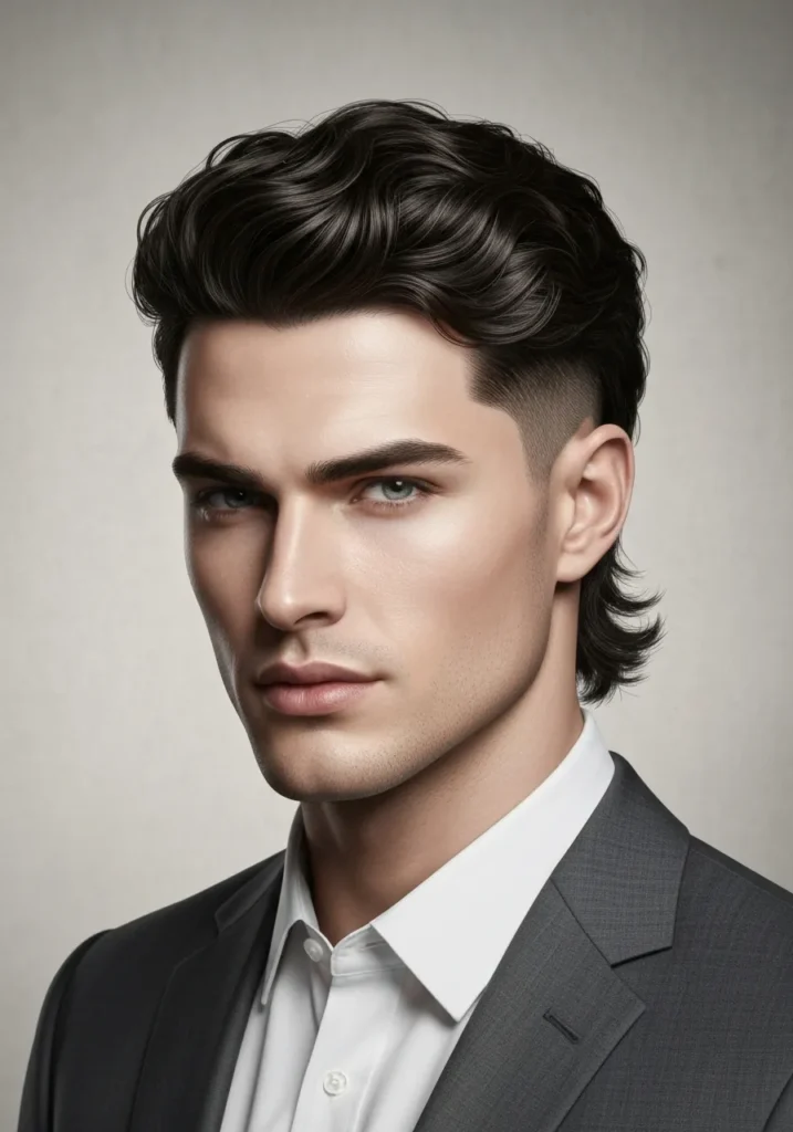 Minimalist Modern Mullet
