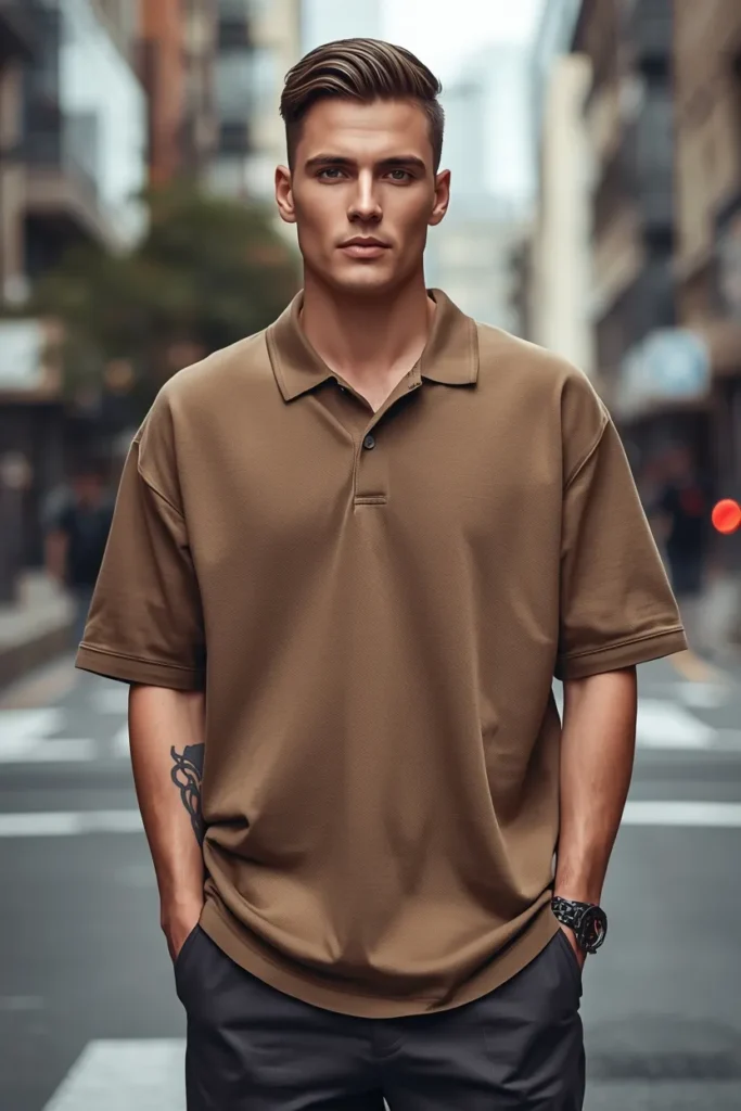 Oversized Polo Style